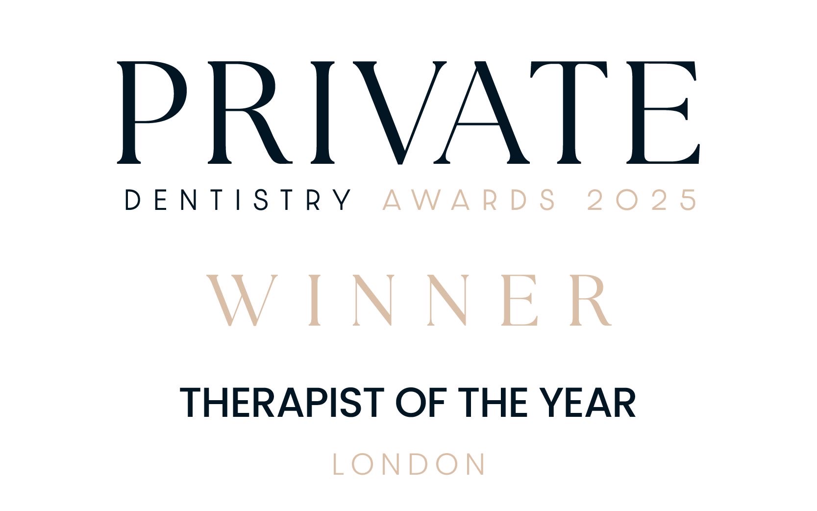 dental therapist of the year award